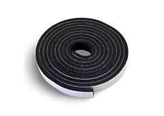 BNP Cabinet Door Gasket, 5/16" x 1", Adhesive Backed, Per Foot, Section, Clemco Industries