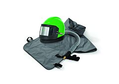 Nova 2000 Blast Respirator w/ Nylon Cape and Flow Control Valve, RPB