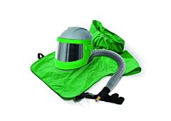 Nova 3 Blast Respirator w/ Nylon Cape and Flow Control Valve, RPB